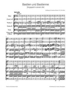 Bastien und Bastienne KV 50 von Wolfgang Amadeus Mozart 