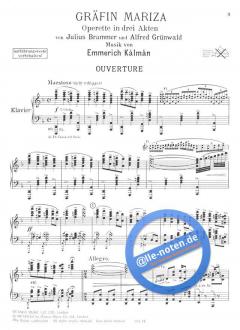 Gräfin Mariza von Emmerich Kalman 