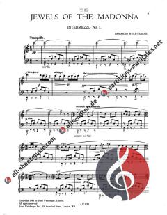Intermezzo 1 von Ermanno Wolf-Ferrari 