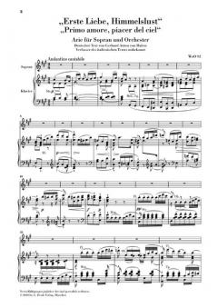 Sopran-Arien, Duett WoO 93, Terzett op. 116 von Ludwig van Beethoven 