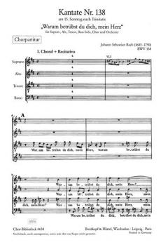 Warum betrübst du dich, mein Herz (J.S. Bach) 
