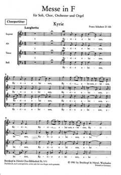 Messe F-dur D 105 (Franz Schubert) 