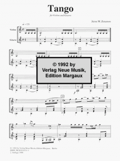 Tango von Jaime M. Zenamon 