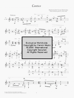 Vicente Emilio Sojo Works For Guitar Vol. 1 