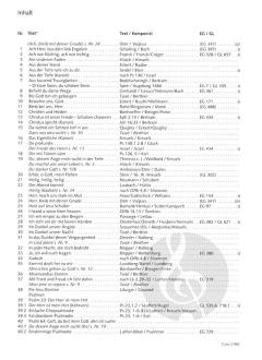 Chorbuch Trauer 