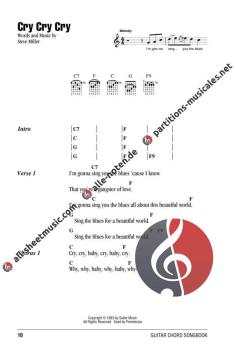 Guitar Chord Songbook von Steve Miller 