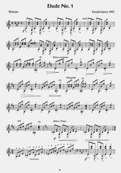 25 Etudes Esquisses For Guitar von Gerard Garno 
