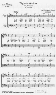 Zigeunerchor (Carl Maria von Weber) 