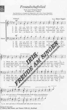 Freundschaftslied (Robert Pappert) 