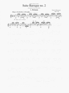Suite Baroque No. 2 von Francis Kleynjans 