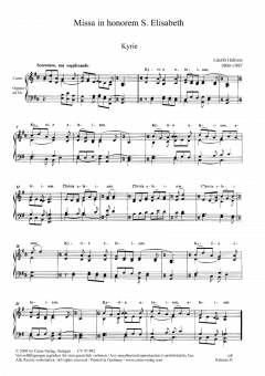 Missa in honorem S. Elisabeth (Laszlo Halmos) 