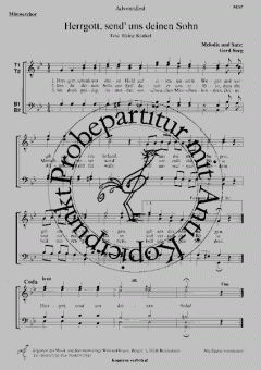 Herrgott, send' uns deinen Sohn (Gerd Sorg) 