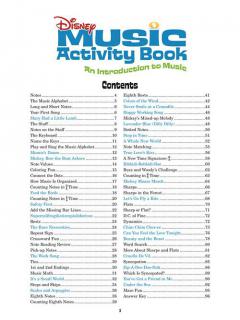 Disney Music Activity Book 
