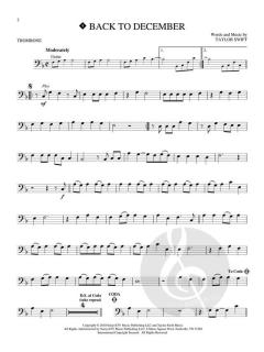 Instrumental Play-Along For Trombone von Taylor Swift 