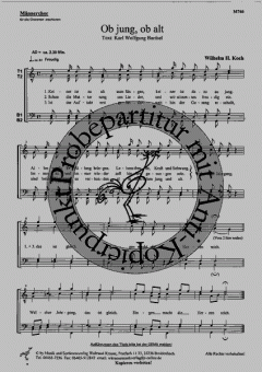 Ob jung, ob alt (Wilhelm H. Koch) 