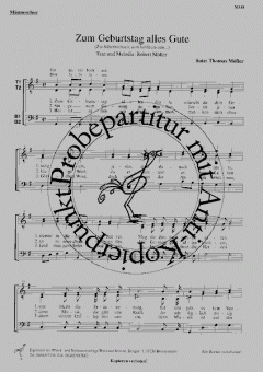 Zum Geburtstag alles Gute (R.+ Th. Möller-Rudolf) 