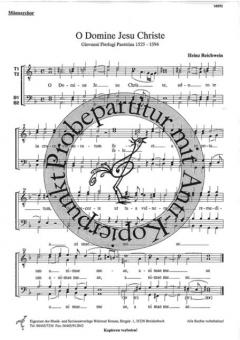 O Domine Jesu Christe (Giovanni Pierluigi da Palestrina) 