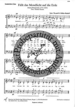 Fällt das Mondlicht auf die Erde (Dmitri Bortniansky) 