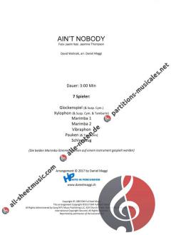 Ain't Nobody von David Wolinski 
