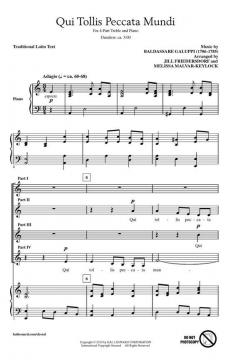 Qui Tollis Peccata Mundi von Baldassare Galuppi (Download) 