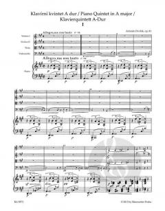 Klavierquintett A-Dur op. 81 (Antonín Dvorák) 
