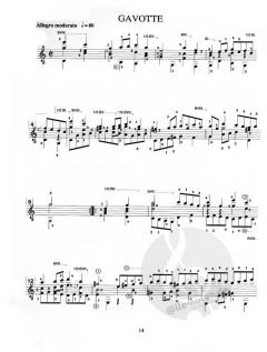 J. S. Bach French Suite No. 5 in C Major BWV 816 von J.S. Bach 