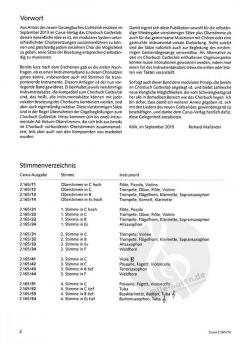 Musizierband zum Chorbuch Gotteslob 