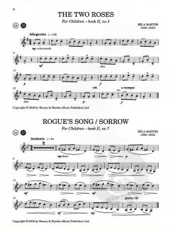 Bartók for Clarinet von H. Davies 