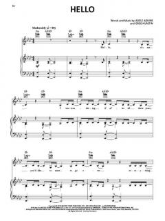 Piano Play-Along Vol. 32: Adele 25 