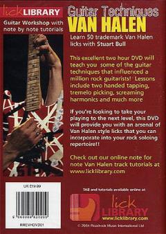 Learn Guitar Techniques: Rock von Eddie Van Halen 