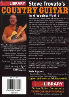Steve Trovato's Country Guitar in 6 Weeks von Steve Trovato 