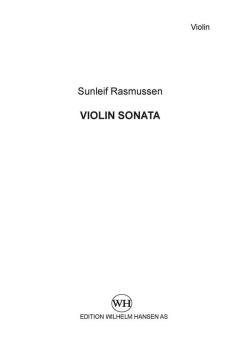 Violin Sonata von Sunleif Rasmussen im Alle Noten Shop kaufen