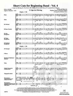 Short Cuts For Beginning Band Vol. 4 