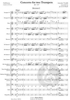 Concerto for 2 Trumpets RV 537 (Antonio Vivaldi) 