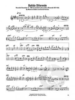 Cannonball Adderley - Omnibook (Eb) von J. Adderley 