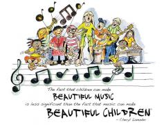 Beautiful Music - Beautiful Children Notecards im Alle Noten Shop kaufen