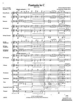 Fantasia in C BWV 570 (J.S. Bach) 