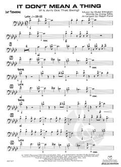 It Don't Mean A Thing (Duke Ellington) 