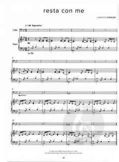 Ludovico Einaudi: The Cello Collection im Alle Noten Shop kaufen - CH86174