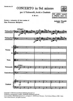 Concerto In G Minor RV531 FIII#2 T61 (Antonio Vivaldi) 