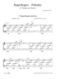 Regenbogen-Preludes von Manfred Schmitz 