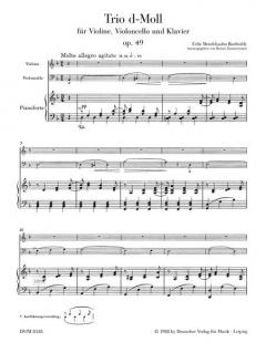 Klaviertrio d-moll op. 49 (Felix Mendelssohn Bartholdy) 