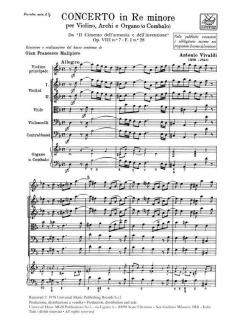 Concerto D Minor RV242 Op8 No7 (Gian Francesco Malipiero) 