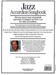 Jazz Accordion Songbook von Pete Lee 