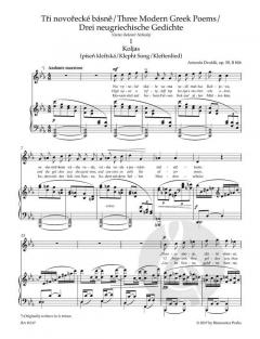 Lieder 2 von Antonín Dvorák 