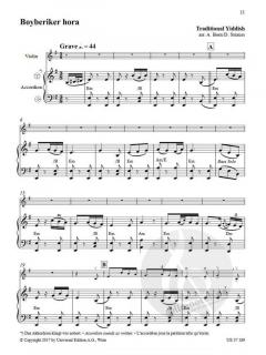 Klezmer Duets - Violin & Accordion 