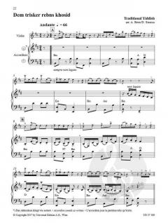 Klezmer Duets - Violin & Accordion 