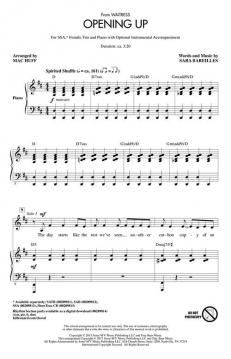 Opening Up (Sara Bareilles) 