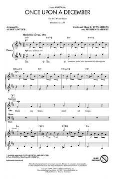Once Upon A December von Stephen Flaherty (Download) 