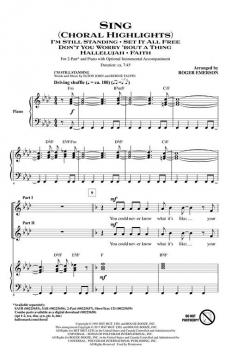 Sing (Choral Highlights) (Download) 